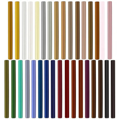 10Pcs Seal Wax Sticks For Melting Glue Gun Sealing Wax Sticks Wedding Party Invitation Sealing Wax For Fashion Gift Decoration