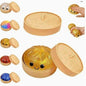 1-12Pcs Glitter Dumpling Glitter Dumpling Squishy with Box Dumplings Sensory Squeeze Toy for Stress Relief Birthday Gift