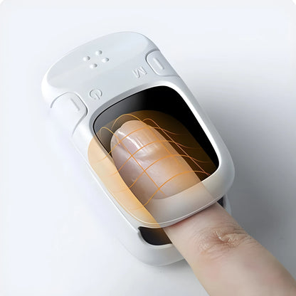 Portable Fingertip Oximeter Heart Rate Meter Pulse Blood Oxygen Saturation OLED Screen Digital Tube Practical Monitor