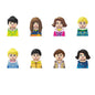City Career 3D Building Block Dolls Toys Cartoon Character Models Mini Action Figures Educational Toys Children's Gifts