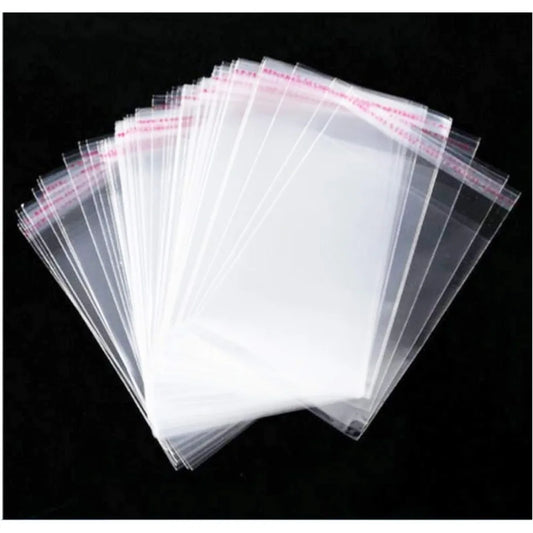 3x4 Inch Self-Sealing Cellophane Bags: 100-Pack Clear Resealable OPP Bags for Cookies, Candy, Jewelry & Small Gifts
