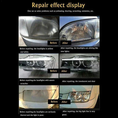 800ml reflektory płynny polimer reflektory chemiczne polerowanie płyn naprawczy renowacja zadrapania zestaw do polerowania reflektorów
