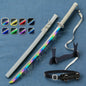 40inch Kurosaki Ichigo Katana Bleach Real Size LED Mist Katana Smoke Effect Modes Anime Cosplay Prop Knife Unsharp Toy Gift