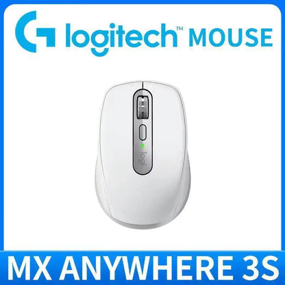 Top-Tier MX Anywhere 3S - 8K DPI Sensor, Multi-Device Sync, Silent Click, Perfect for Electronics Festival Back Office Room