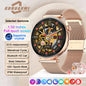 ECG Smart Watches Women 1.32 inch  AMOLED Screen Physical Examination Blood oxygen Pressure Fat Call Health ECG+PPG Smartwatch