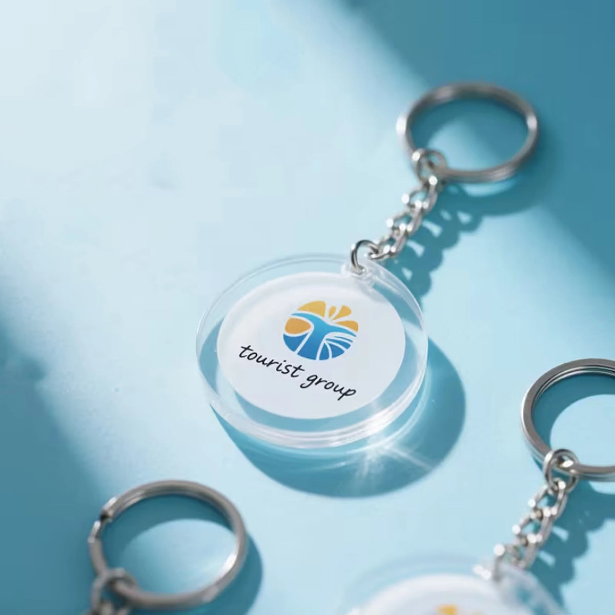 Wholesale Custom Logo Keychains – Bulk Acrylic Key Rings for Business, Events & Promotional Keyring Packs