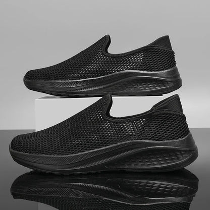 Outdoor Mesh Men Loafers Summer Man Casual Shoes Platform Walking Sneakers Comfortable Breathable Running Jogging Sport Shoes