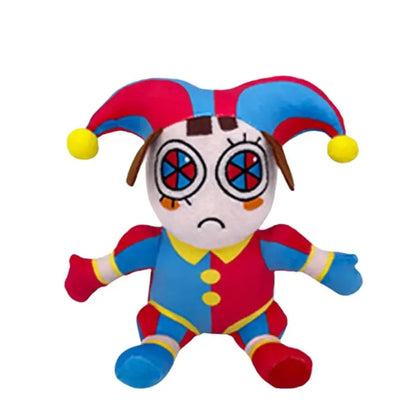 20-35CM Amazing Digital Doll Circus Maid Jax Plush Magical Rabbit Clown Cartoon Periphery Suitable Fans Home Collection Decorata