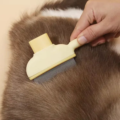 Dog Comb Pet Hair Remover One Button Dogs Brush Self-cleaning Cat Brush Massage Combs for Dog Grooming Brushes for Pet Products