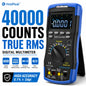 HP-770D-C LCD Digital Multimeter - True RMS Auto Range for AC/DC Voltage, Ohm, Amp & Capacitor (40,000 Counts)