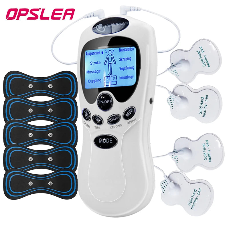 Electric Tens Unit Massager Muscle Digital Massage Electric Body LCD Display Machine Meridian Physiotherapy Digital Massage Tool