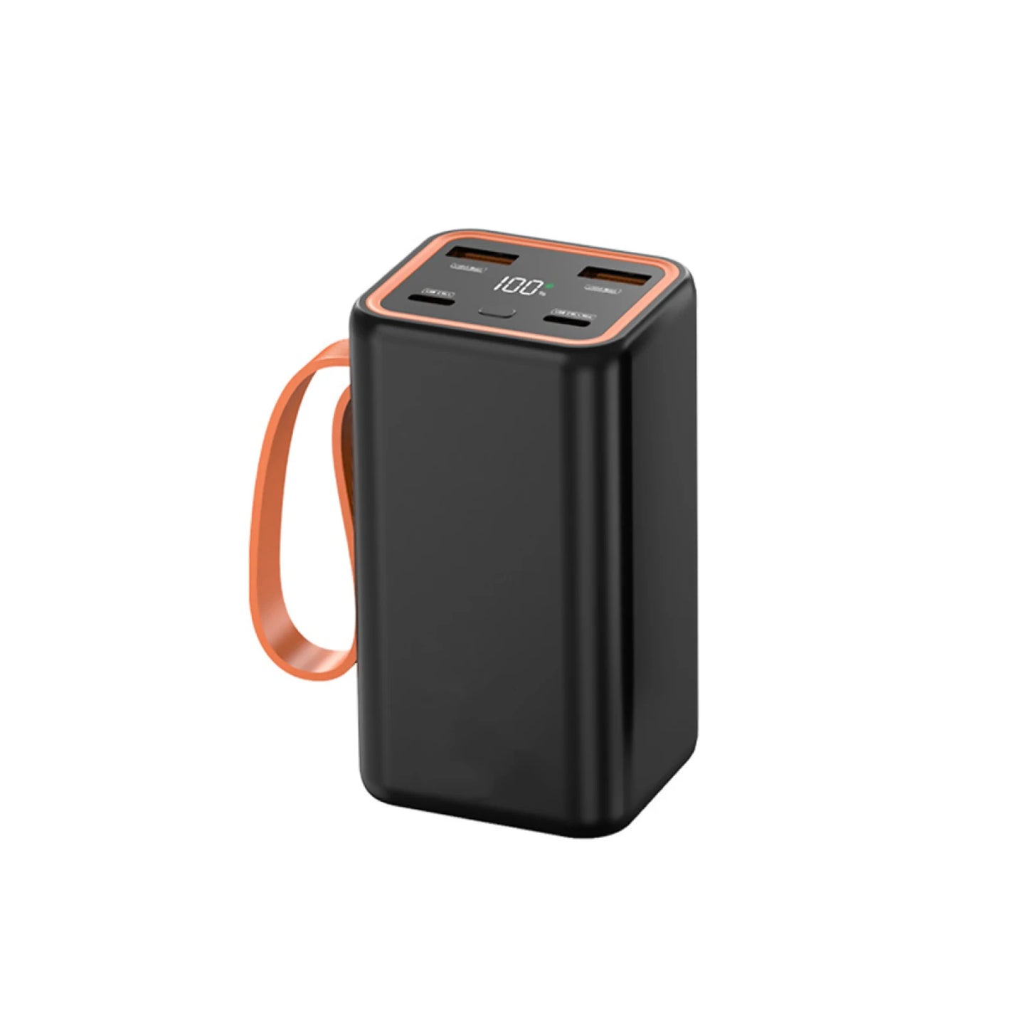 Detachable DIY Power Bank Case 4*21700 Battery PD 22.5W Fast Charging Shell LCD Digital Display Power Bank DIY Battery Case Box