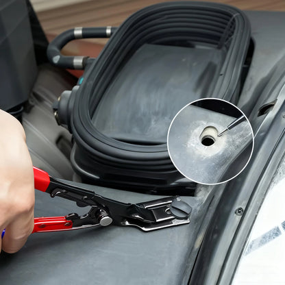4Pcs Car Clip Pliers Set Fastener Removal Tool, Auto Trim Removal Tool Kit Pry Tool Set Car Door Panel Dashboard Repair Kit.