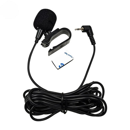 Professionals Car Audio Microphone 2.5mm Clip Jack Plug Mic Stereo Mini Wired External Microphone 2 Pole Mono For Auto DVD Radio