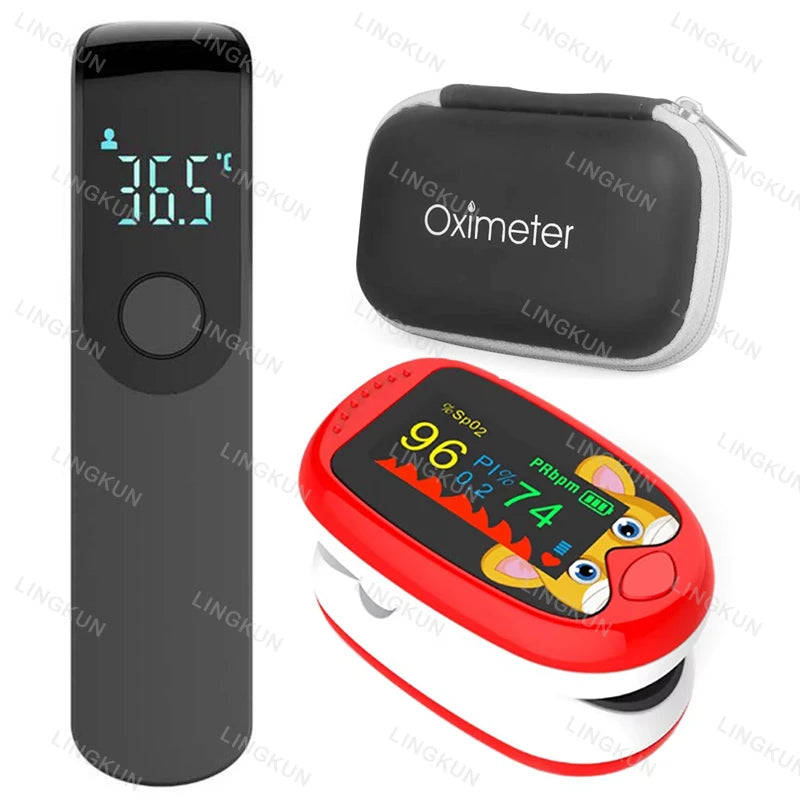 USB Pediatric Oximeter Finger Blood Oxygen Monitor for Children Pulse Oximeter OLED Digital Oximetro Home Medical