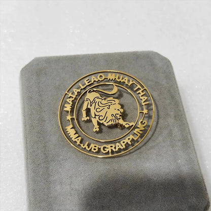 Customisable Company Logo Painting Image Customized Company Club Personalized Lapel Pin Metal Logo Stainless Steel Event Brooch