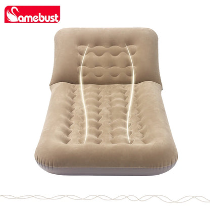 CAMEBUST Inflatable Sofa Bed Lounge Camping Inflatable Sofa Garden Outdoor Airbed for Balcony Portable Folding Inflatable Couch