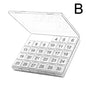 30 Day Pill Organizer BoxDescribe Monthly Pill Organizer Once A Day Portable Month Pill Cases Medicine Organizer For Vitamin