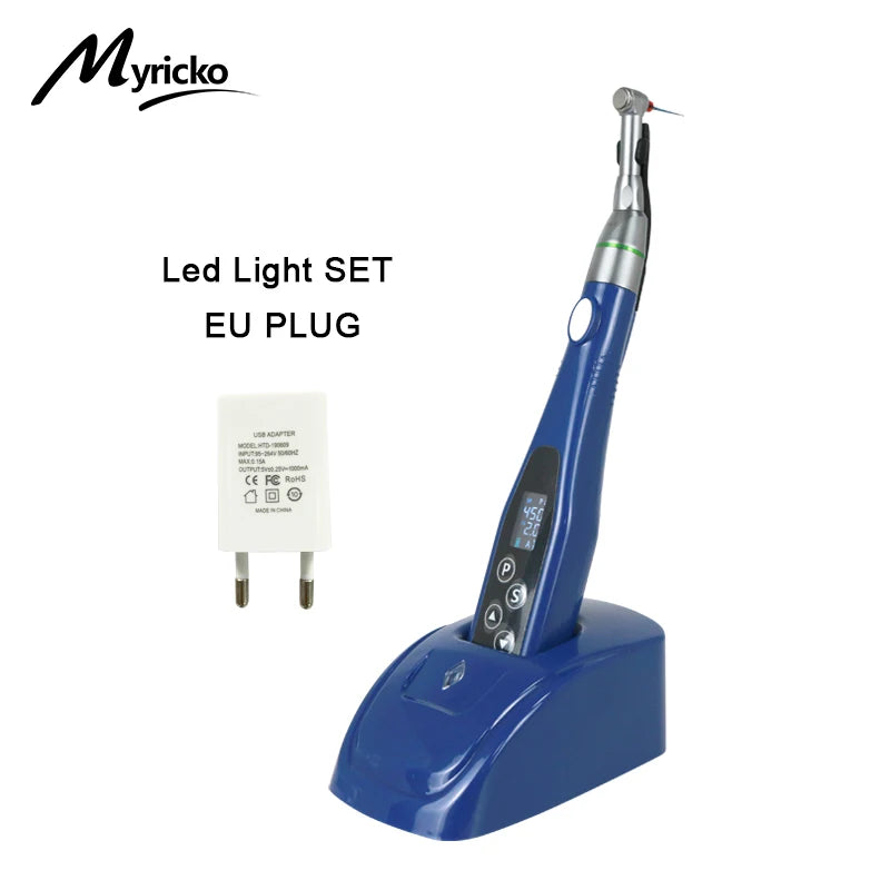EndoMotor 16:1 Dental Reduction Equipment Wireless Endo With LED Light Imported Motor Root Canal Instrument Dentist Tips
