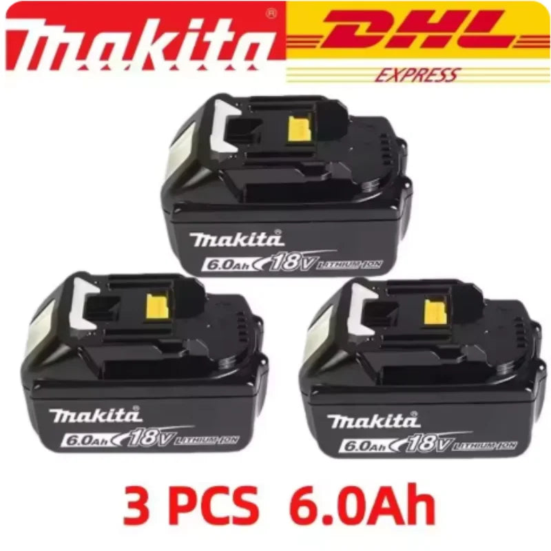 Genuine 6AH makita BL1860 18V Battery Power Tools Li-ion Replacement LXT BL1850 BL1840 for 18V Screwdriver with BMS TPCELL 18V