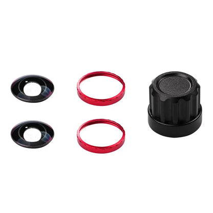 1/2pcs Camera Lens Glass For Insta360 X5 Detachable Lens Kit Replacement Parts For Insta360 X5 Accessories M3x9