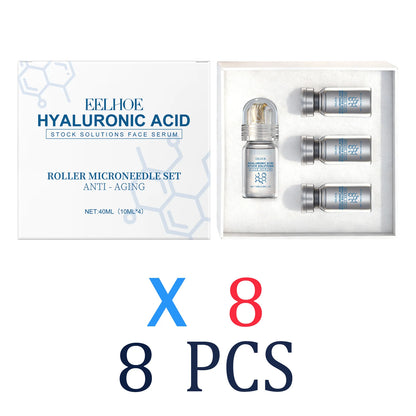 0.25mm Niacinamide Microneedle Serum Facial Serum Kit Roller Massage Design Home Beauty Refreshing Gentle Non-Irritating 30ml