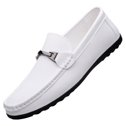 Men's daily casual leather shoes driving shoes new four-season general Doudou men's shoes outdoor lazy one pedal