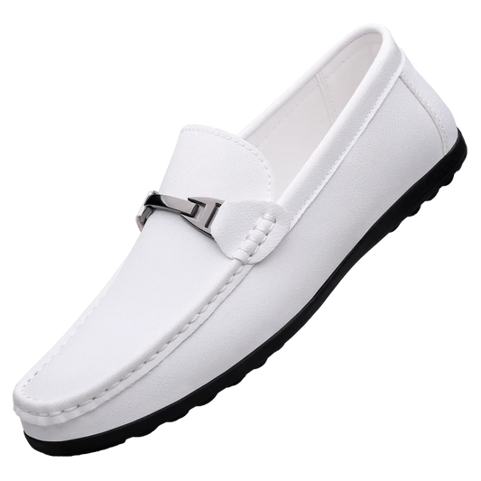 Men's daily casual leather shoes driving shoes new four-season general Doudou men's shoes outdoor lazy one pedal