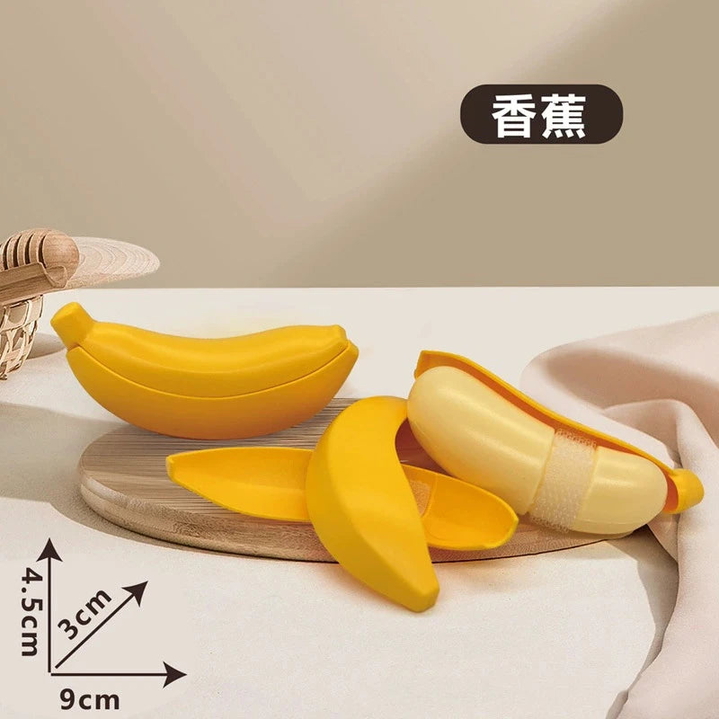 Montessori Simulation Chechele Ingredients Vegetables Fruits Dessert Bread Educational Toy Play House Decompress Educational Toy