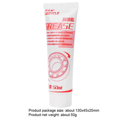 1-10 sztuk smaru rowerowego do łożysk 50ml Olej do łańcucha z narzędziem do smarowania Szybki smar do łańcucha rowerowego Mokry smar do łańcucha w celu zmniejszenia tarcia