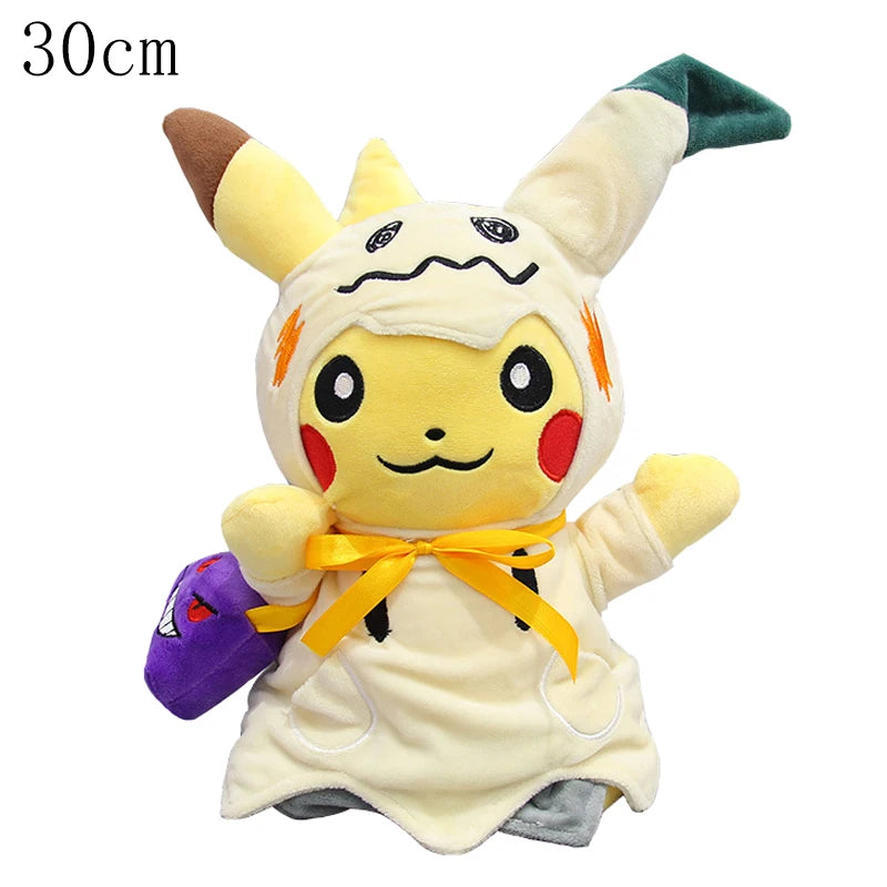 70 Styles Pokemon Plush Toy Dragapult Gengar Pikachu Eevee Evolution Scorbunny Cinderace Doll Morpeko Christmas Gift for Kids