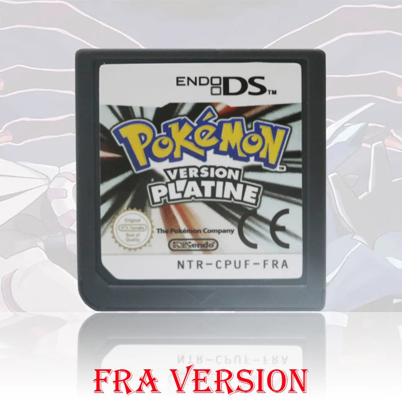 NOE/ESP/ITA/FRA/USA/EUR/AUS Version Pokemon HeartGold SoulSilver Platinum Diamond PearlVideo Game Card For DS 2DS 3DS Console