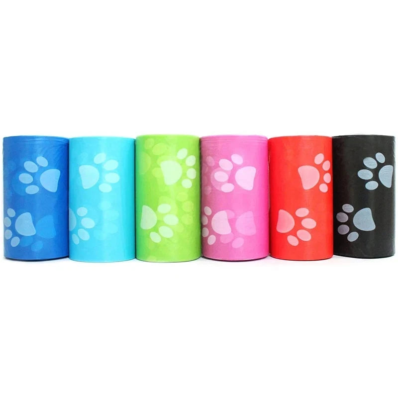 2-100Roll Dog Poop Bag Outdoor Cleaning Poop Bag Outdoor Clean Pets Supplies for Dog 15Bags/Roll Refill Garbage Bag Pet Supplies