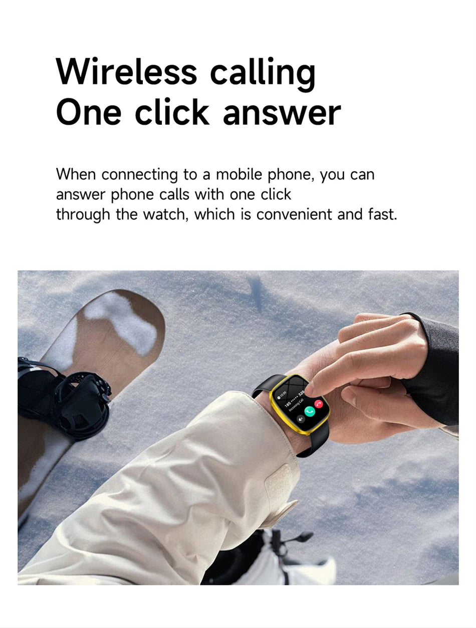 LIGE Originalny Smartwatch Mężczyźni Kobiety Połączenia Bluetooth Zegarek Pulsometr Wodoodporny Smartwatch Zdrowie Dla Androida IOS