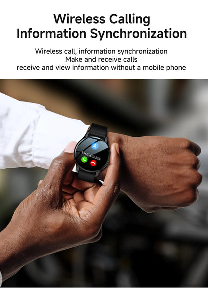 Smart Watch HD Touch Screen Heart Rate Sleep BP Health Monitoring For Android&IOS Phone BT Call Sport Smartwatch For Men Women