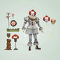 7 Inch Neca Ultimate Pennywise PVC Statue IT Movie Character Action Figure Exquisite Craft Desk Decor Ornament For Movie Fans