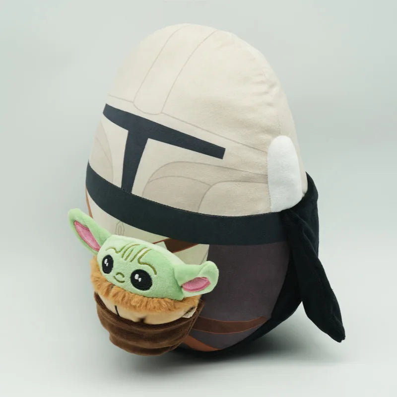 2026 New Movie The Din Djarin Mandalorians And Grogus Plush Soft Stuffed Collectible Cute Anime Peripheral Plushie Doll Toy Gift