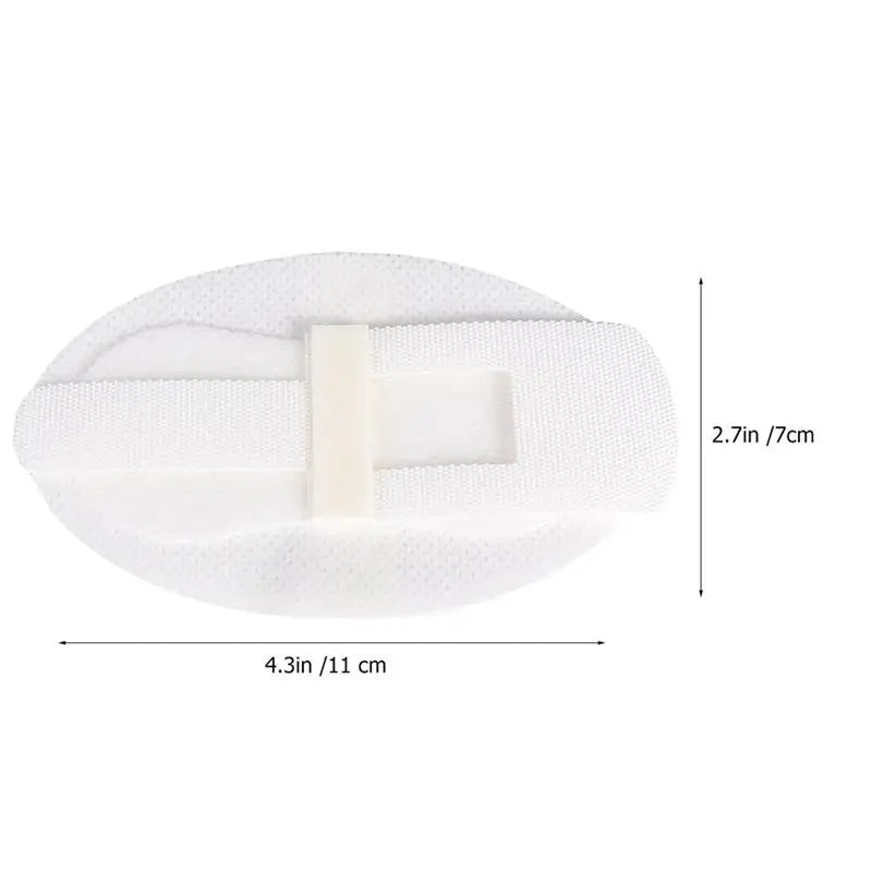 12pcs Catheter Fixation Stickers Catheter Stabilization Catheter Urinary Leg Band Breathable Catheter Tube Holders