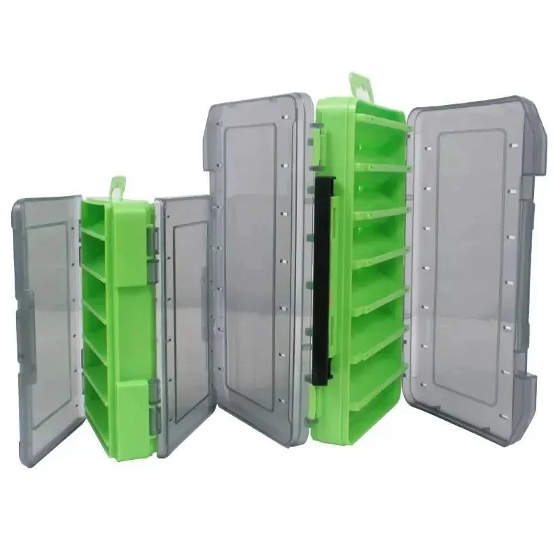 Luya Accessories Box U Size Wooden Shrimp Box Bait Box Storage Box VIB Minobo Climb Transparent