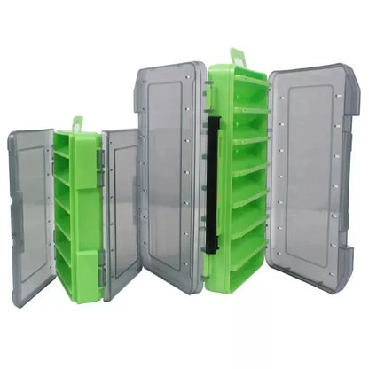 Luya Accessories Box U Size Wooden Shrimp Box Bait Box Storage Box VIB Minobo Climb Transparent