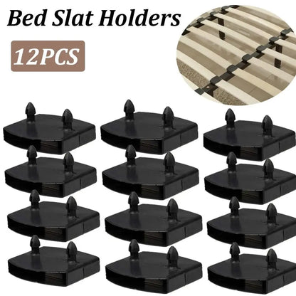 12/20pcs Replacement Fixing Bed Slat Caps Securing Firm Bed Slat Holder Center Cap Holder 12/20pcs