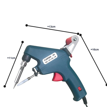 Electric Soldering Iron Gun Hand-held Internal Heating Soldering Iron Automatically Send Tin Gun Soldering Welding Repair Tool