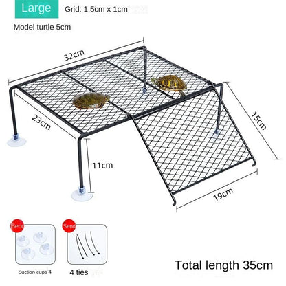 Drying Platform Turtle Tank Decoration Sun Platform Climbing Platform Resting Platform Water Turtle Floating Island