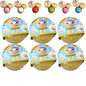Colorful Dumpling Squishes Stress Balls Fidget Sensory Toys Simulation Food Squishies Bun with Steamer Squeeze Dough Ball Gifts