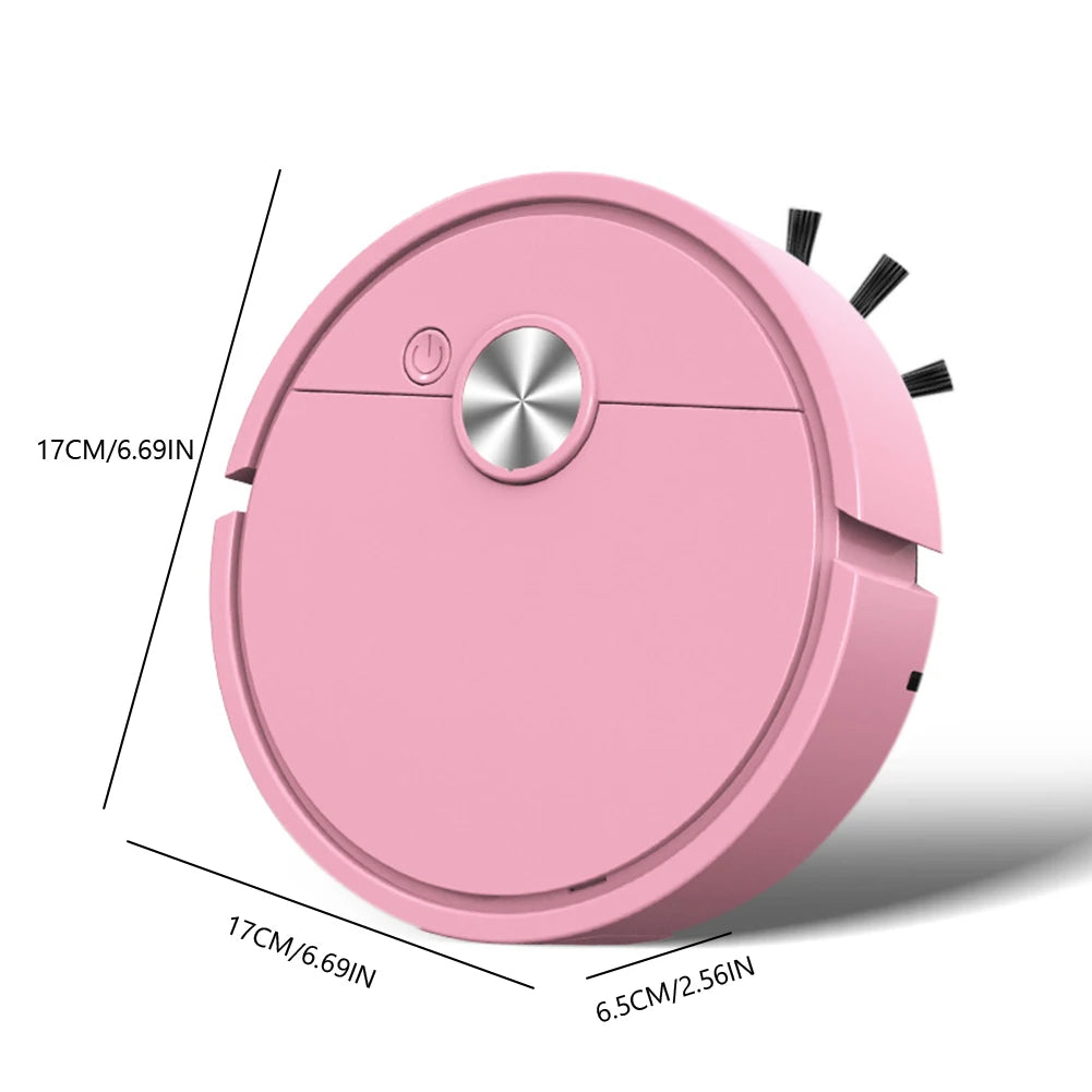 3 in 1 Sweeping Robot Vacuum Cleaner Mopping Smart Home USB Rechargeable Vacuum Mop Robot Sweep Floor Robot for Home Office