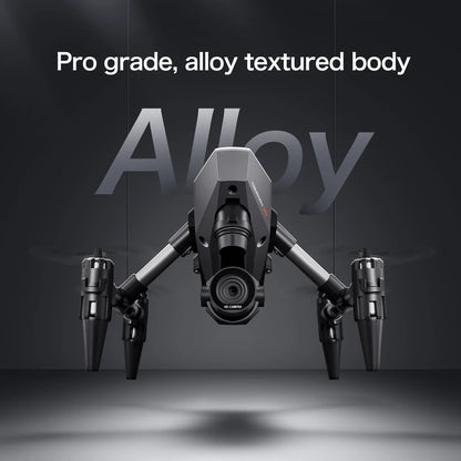 XD1 8K HD dual camera aerial camera, alloy anti-drop mini drone 2.4GWiFi drone foldable four-axis aerial camera