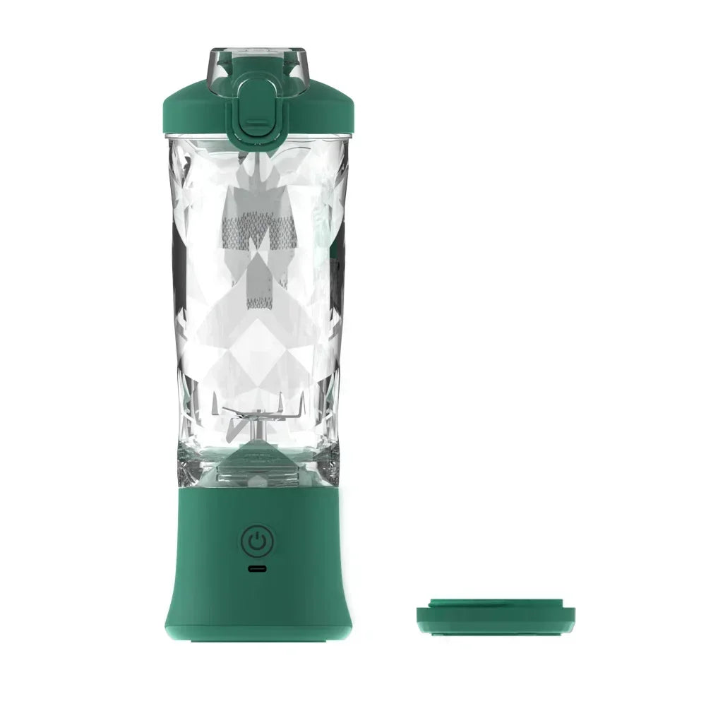 Zai Xiao Portable Blender 600ML Electric Juicer Fruit Mixers 4000mAh USB Rechargeable Smoothie Mini Blender Personal Juicer colo