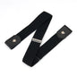 Elastic Adjustable Invisible Waist Belt Canvas Buckle-free Belt For Women Men No Buckle Easy Wear For Jeans Pants Dress