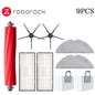 Main Side Brush Mop Hepa Filter Dust Bag Cleaning Rolling Brush Roborock S7 Maxv Ultra S7 Pro Ultra Robot Vacuum Accessories