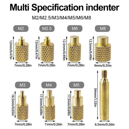 90W LED 936 Soldering iron adjust temperature With M2 M2.5 M3 M4 M5 M6 M8 Hot Melt Nuts Embedding tool For 3D Printer Parts